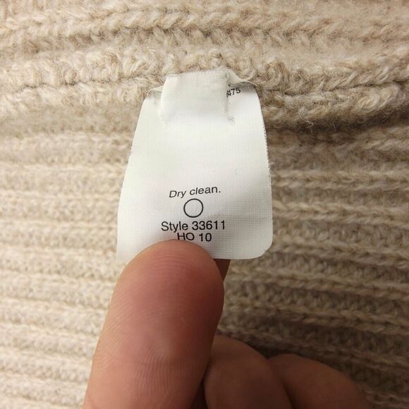 J. CREW Lambswool Shawl Collar Draped Cardigan Sweater Long Ribbed Knit Small - Picture 5 of 5